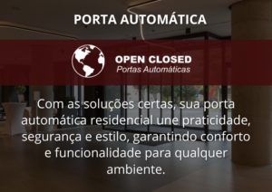 Porta Automática Residencial 9 Soluções Modernas para sua Casa