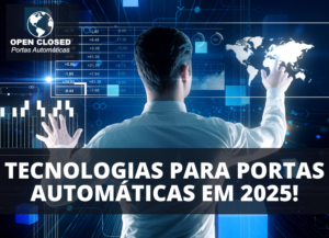 Tecnologias inovadoras para portas automáticas em 2025